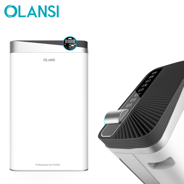Olansi K08E 220V HEPA App Kawalan Air Purifier dengan Humidifier
