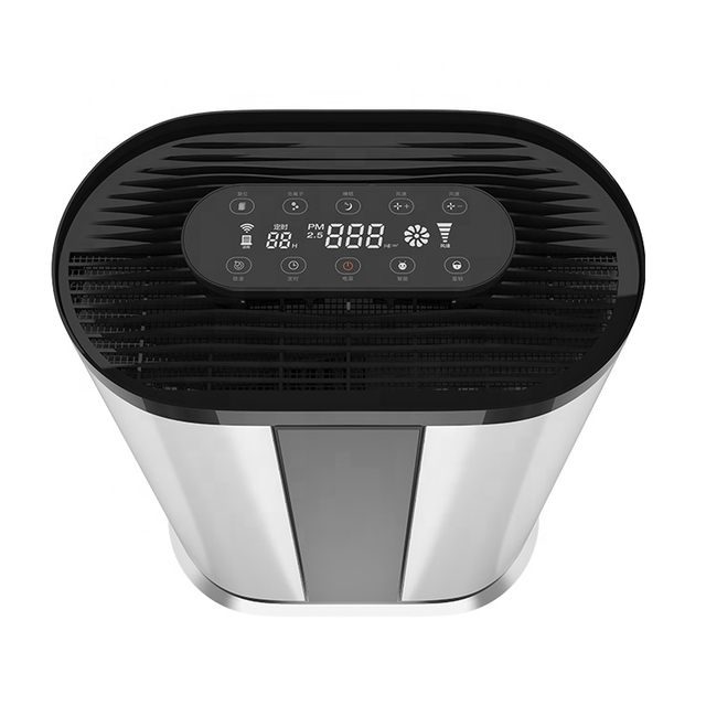 Olansi k09b 5 Filtations 600cadr hepa penapis udara pembersih negatif ion pembersih udara sterilizer udara pembersih untuk rumah